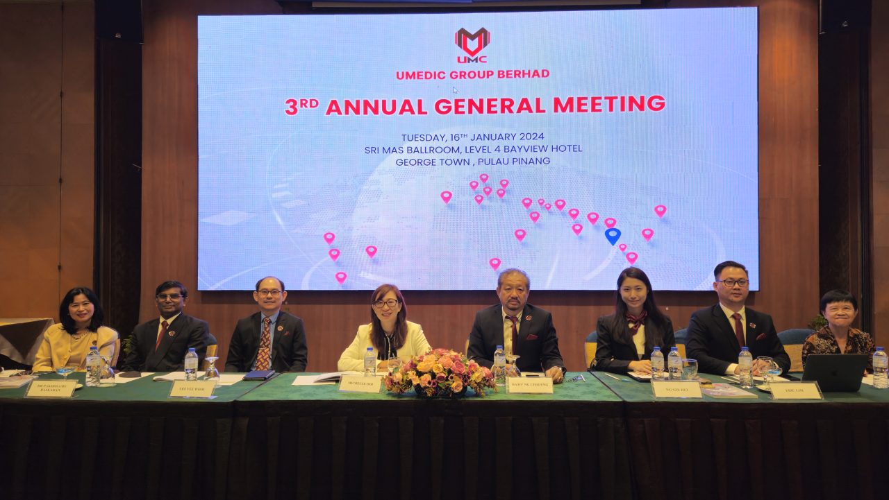 UMediC Group Berhad | 3RD ANNUAL GENERAL MEETING | UMediC Group Berhad